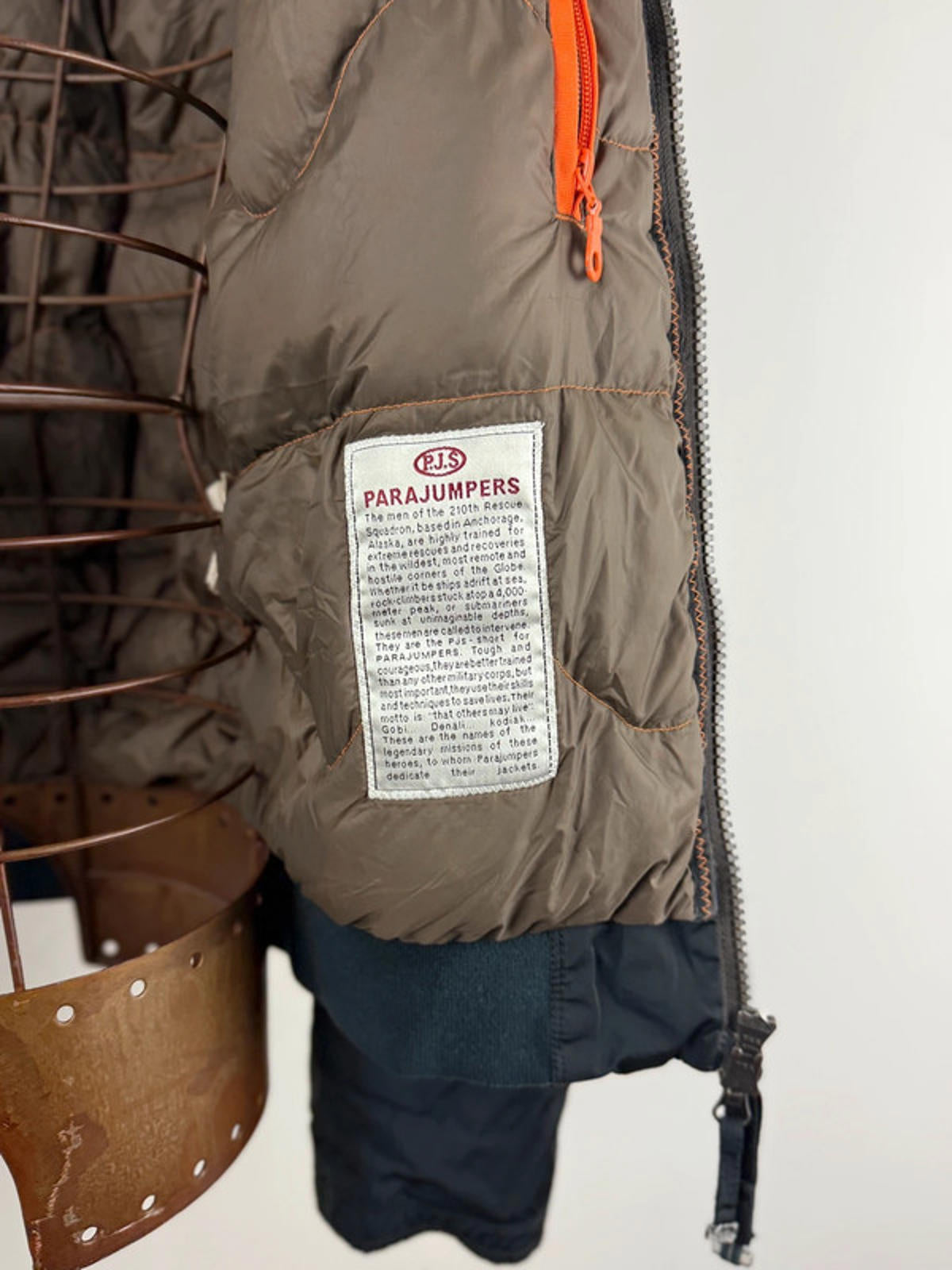 Parajumpers Down Cropped Parka XL Utility Slim Fit