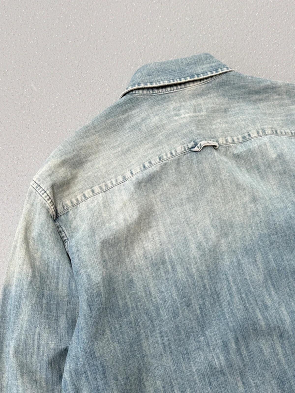 Armani 2000s Denim Shirt Large