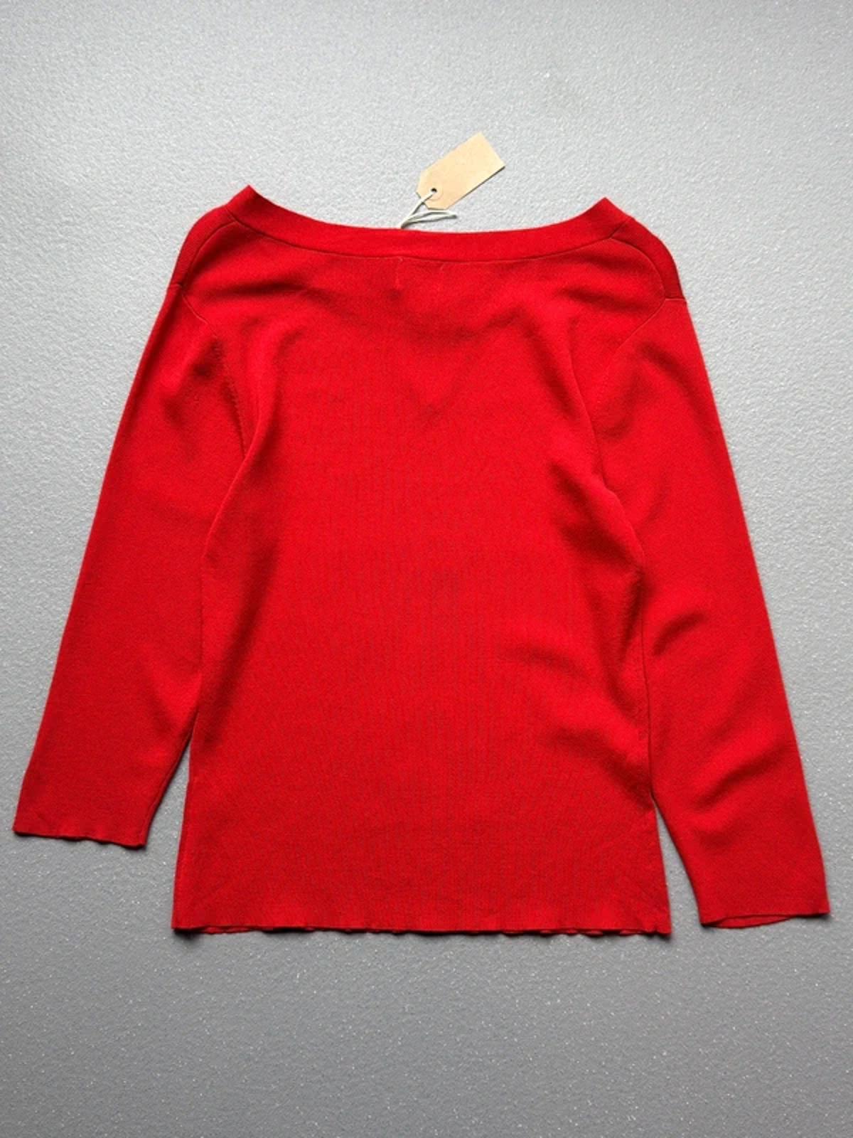 Y2K Keyhole Diamonte 3/4 Sleeve Jumper Small