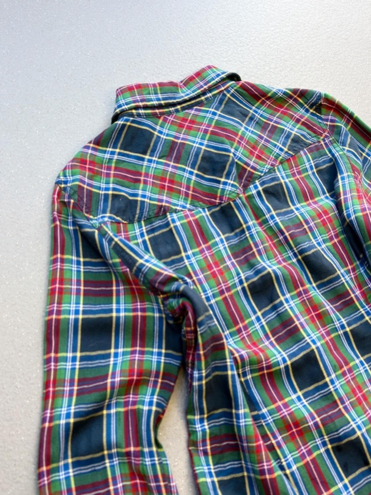 Hollister Y2K Check Shirt Large Ladies