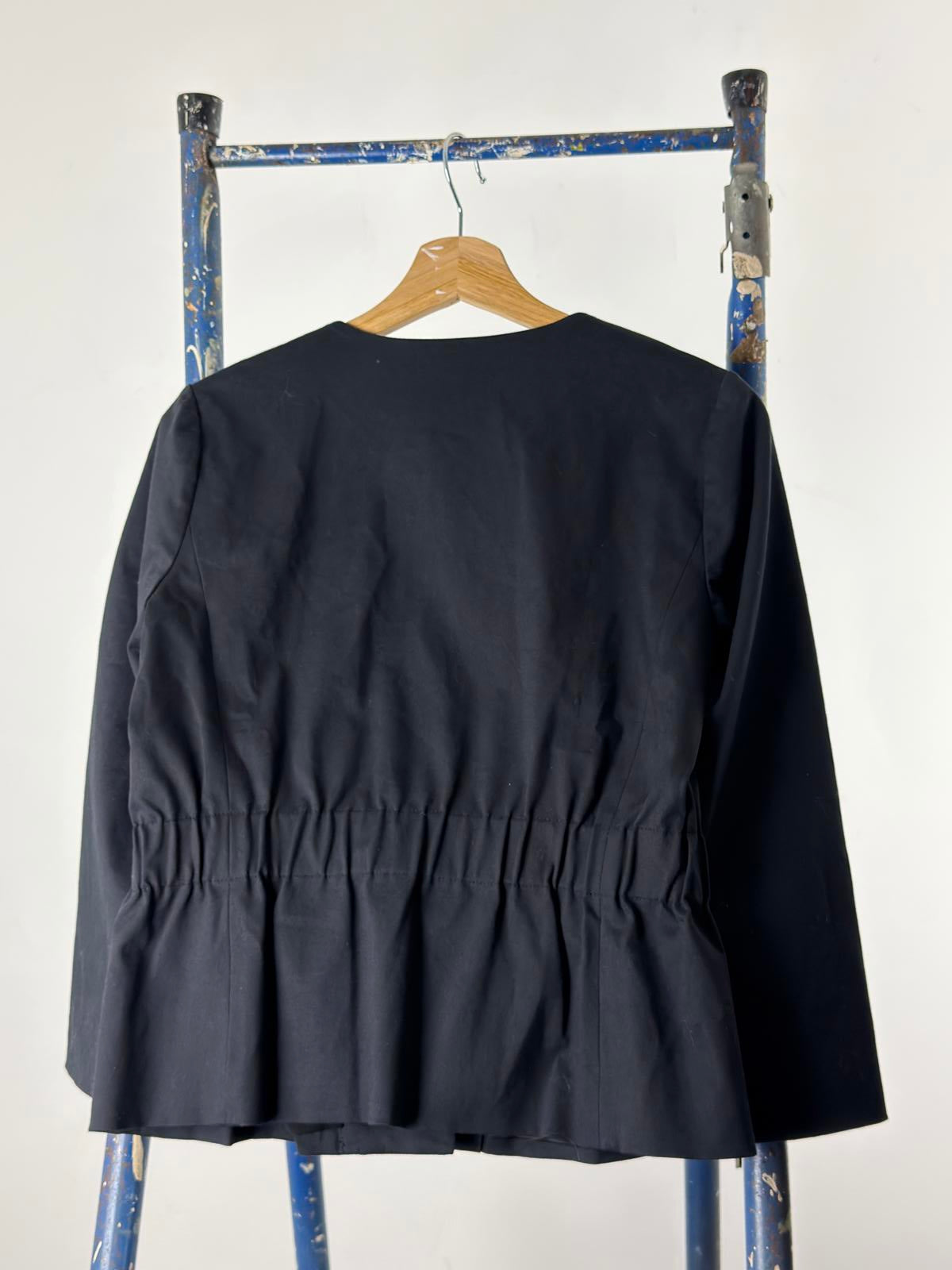 Theory Black Blazer UK10 Wool Blend