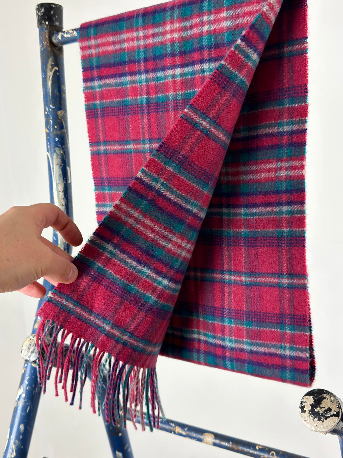 House of Bruar Pure Cashmere Scarf Plaid