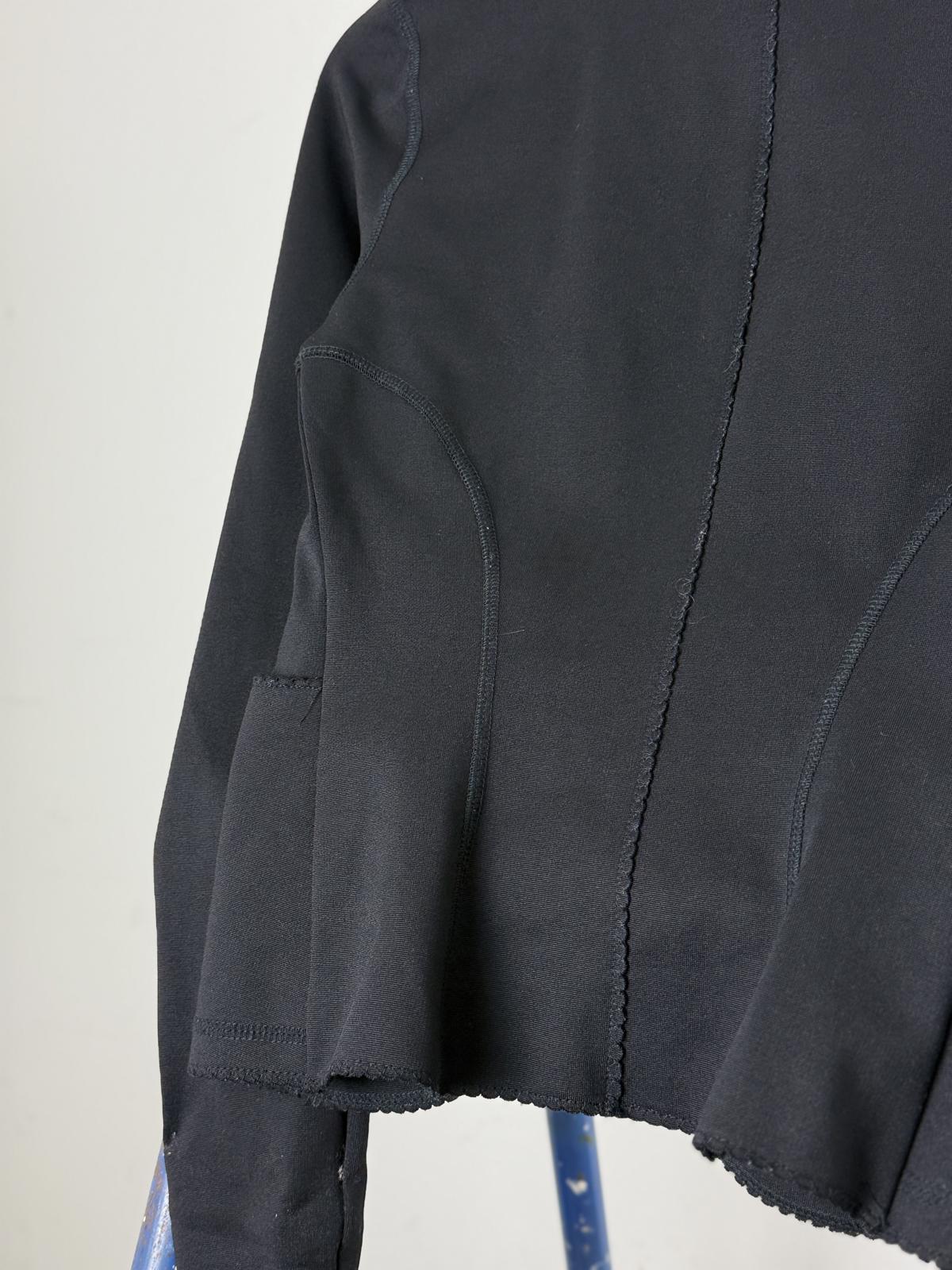 Max & Co Elasticated Cropped Blazer Small Black