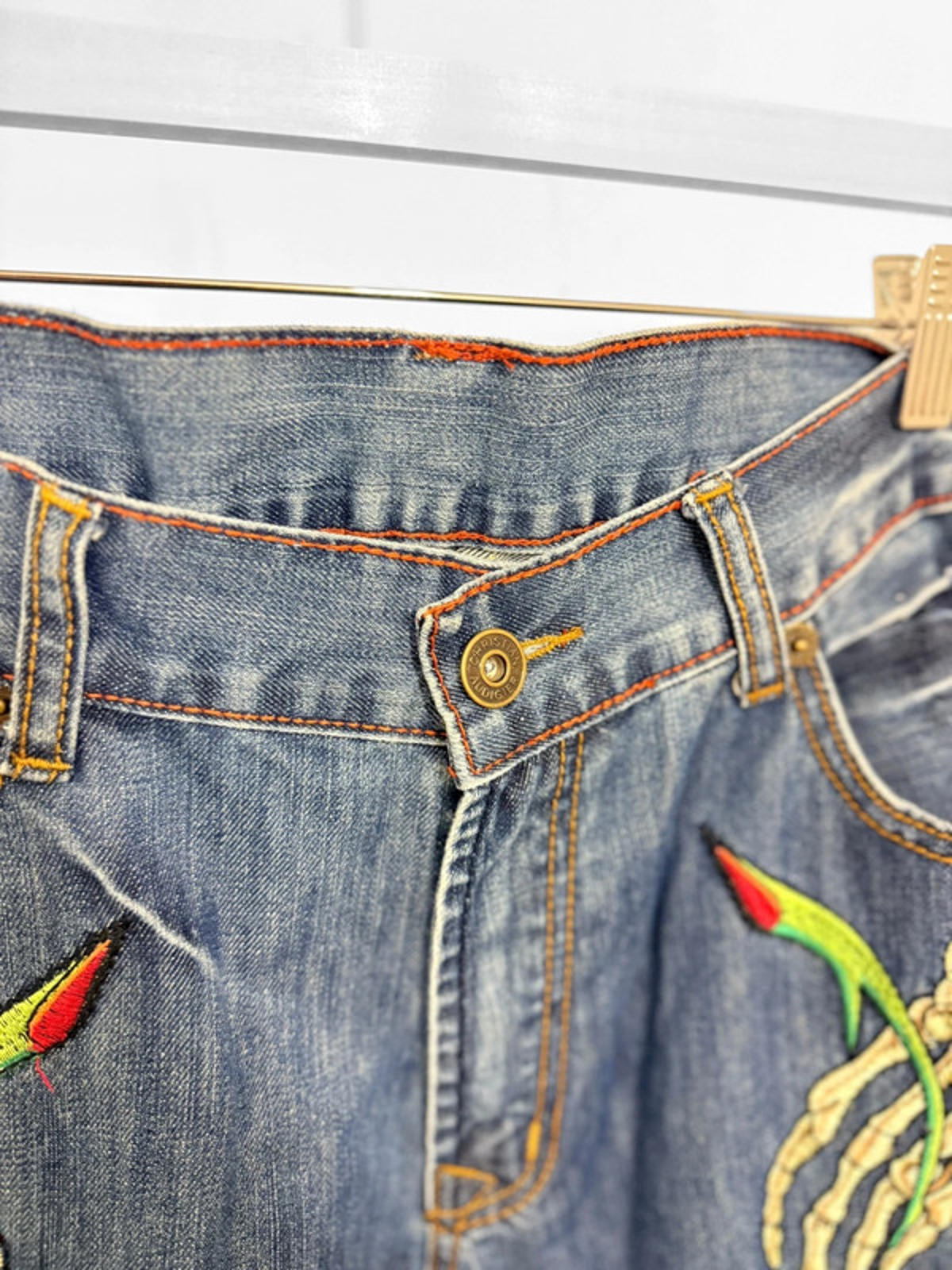 Christian Audigier Y2K Jeans 36”