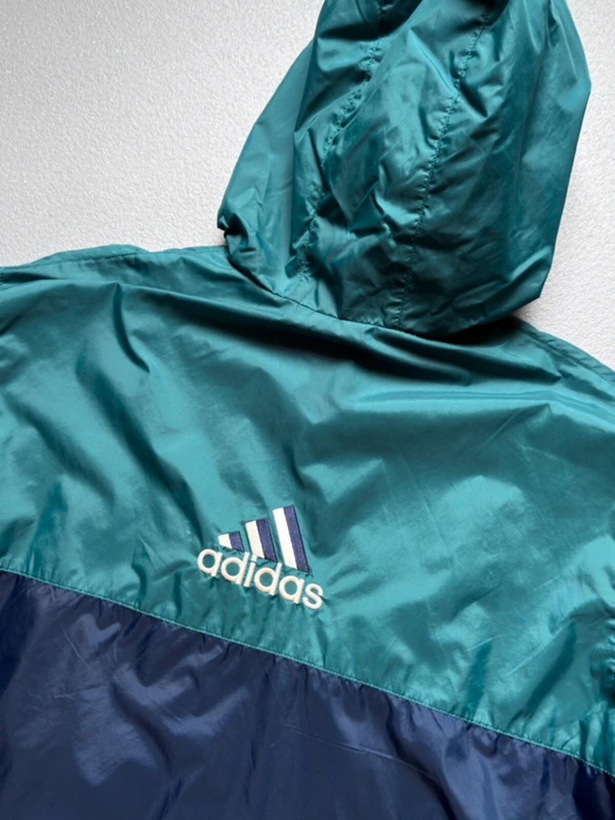 Adidas 90s Vintage Smock Rain Jacket XL