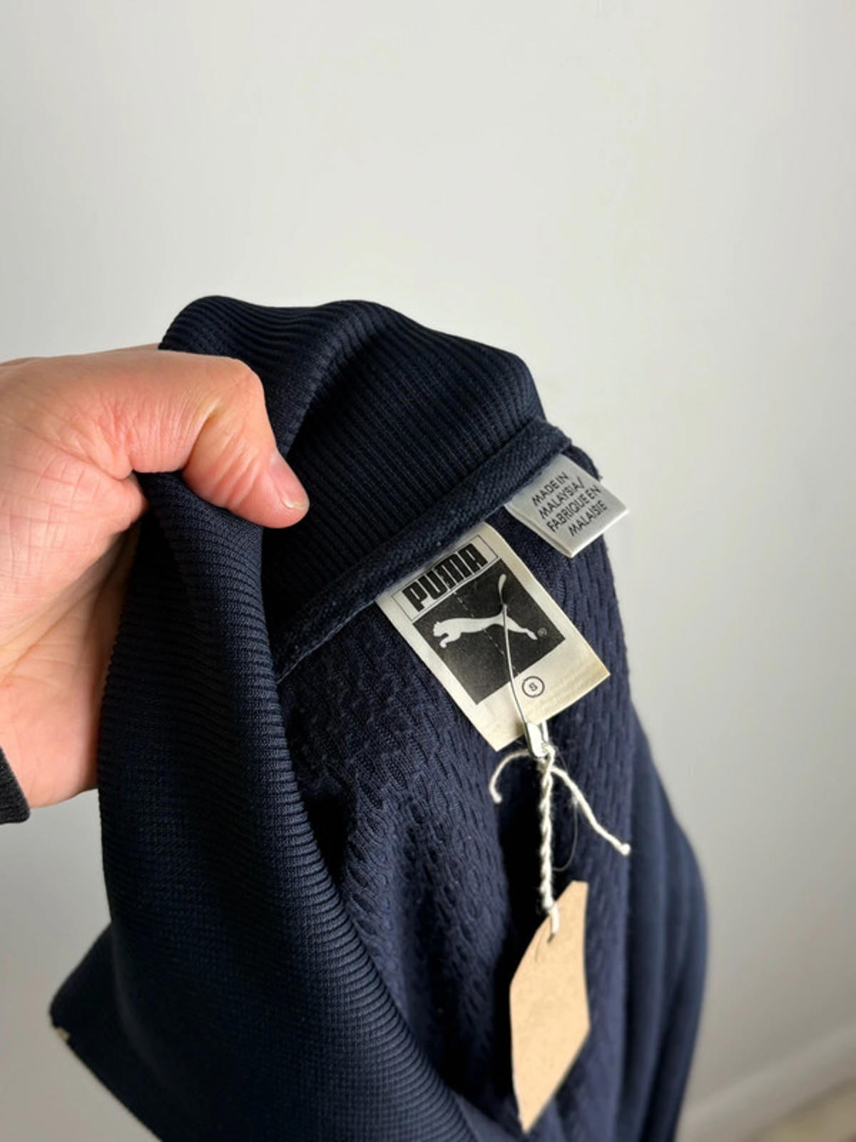 Puma 80s 1/4 Zip Track Sweater Small