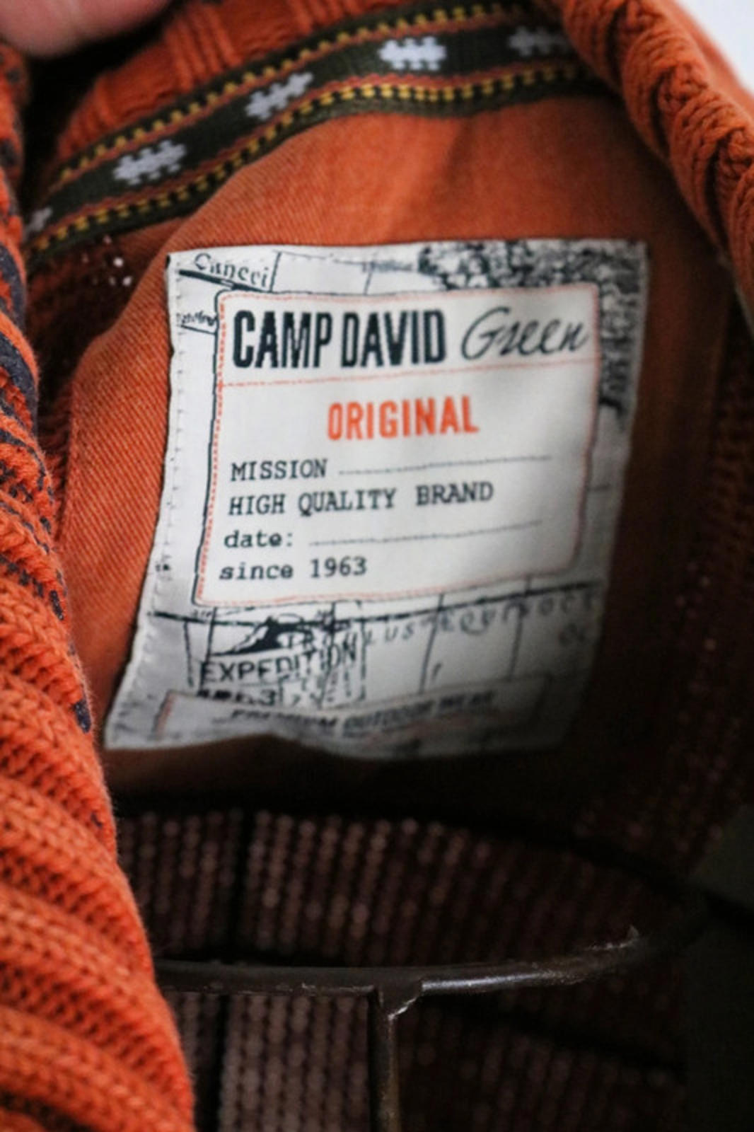 Y2K Camp David Chunky Cotton Utility Jumper XL