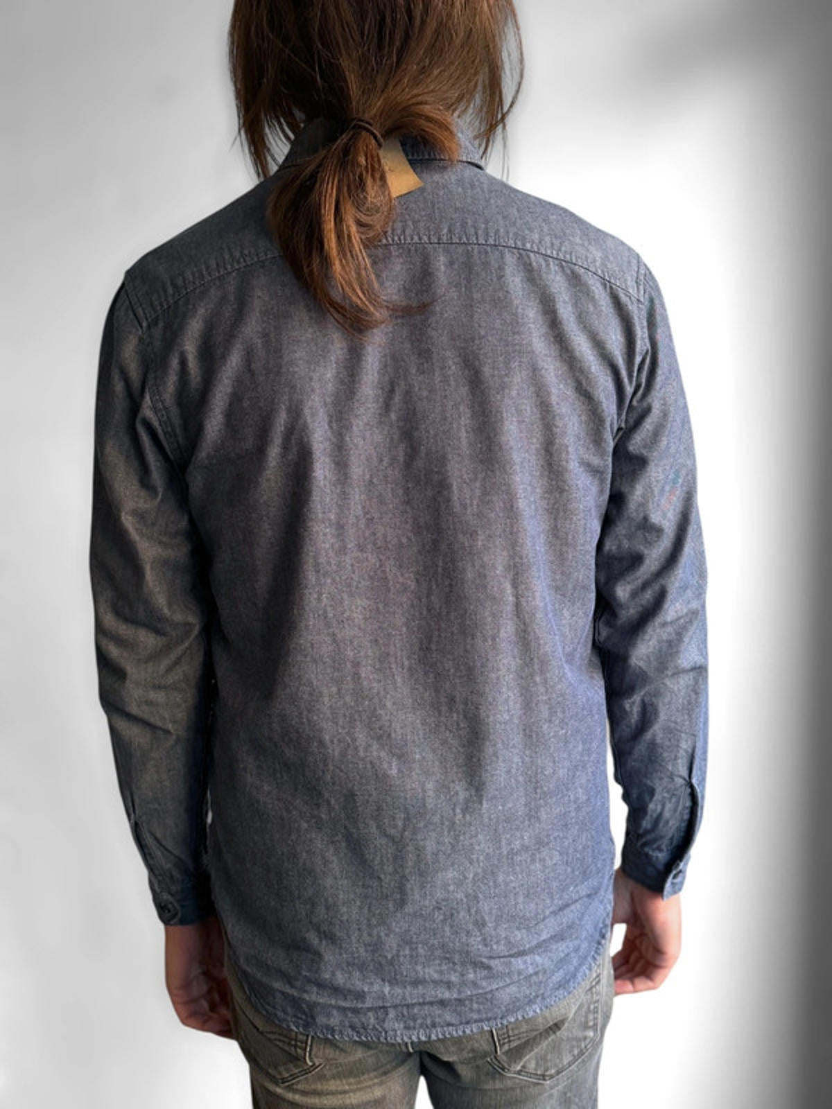 Levi’s 2000s Raw Denim Shirt Medium