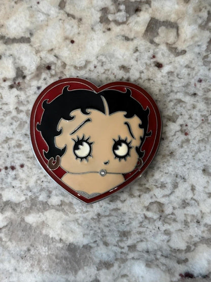 Betty Boop Y2K Heart Belt Buckle Vintage