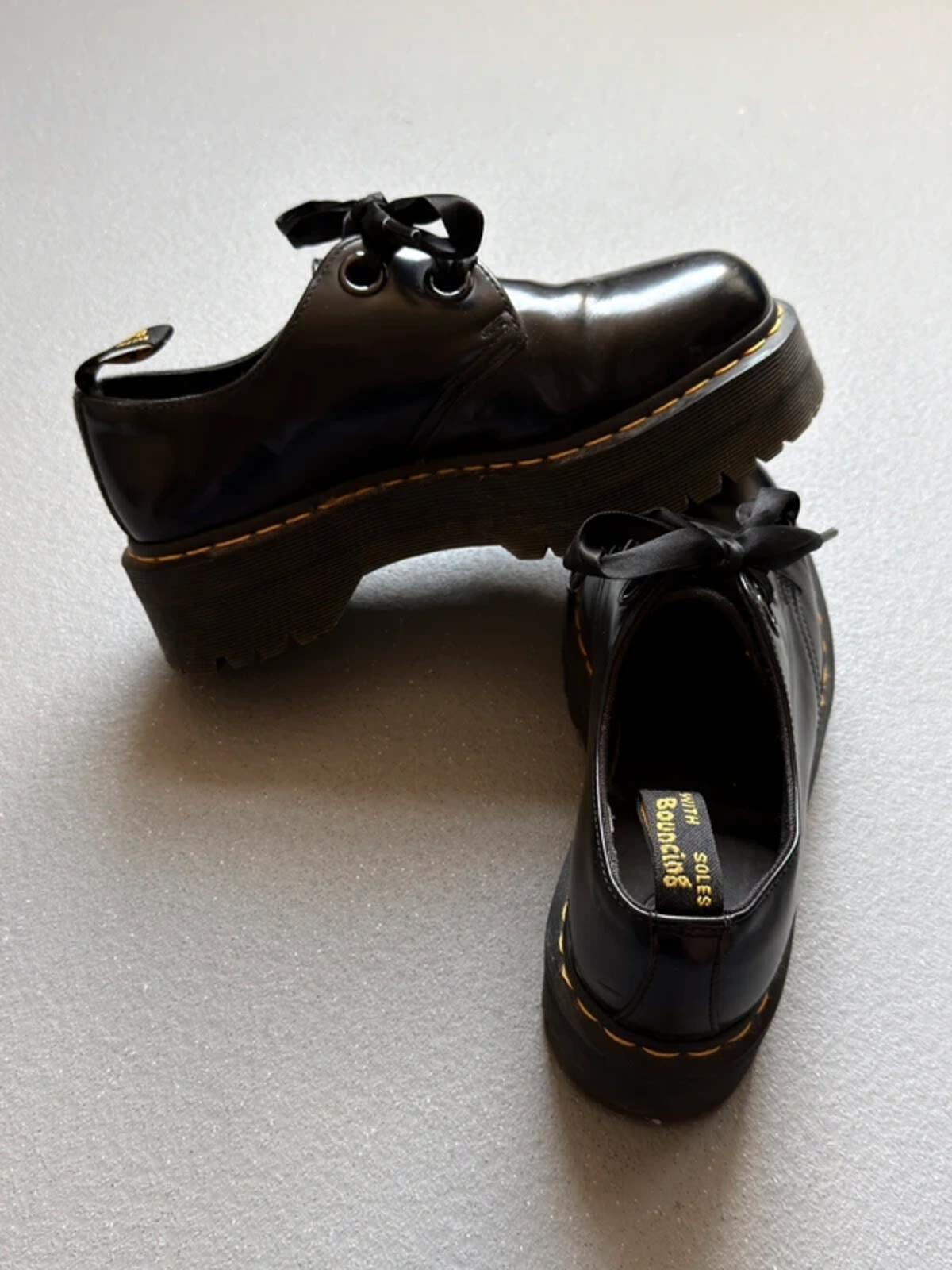 Dr Martens Holly Platform Shoes UK 6