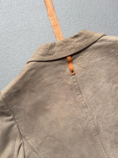 Isaac Sellam Experience Lambskin Leather Blazer Jacket 38 / UK 10