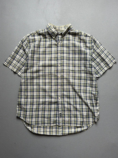 Abercrombie & Fitch Short Sleeve Check Shirt 2XL