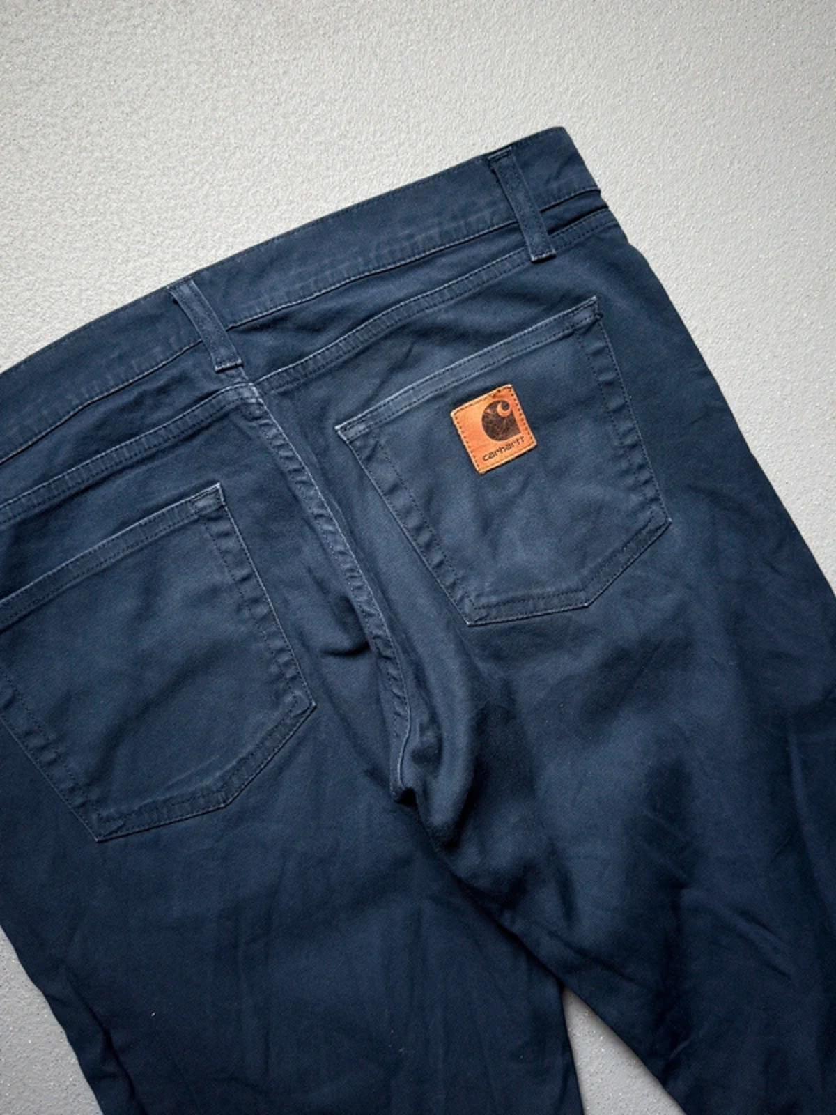 Carhartt Navy Work Pants 33”