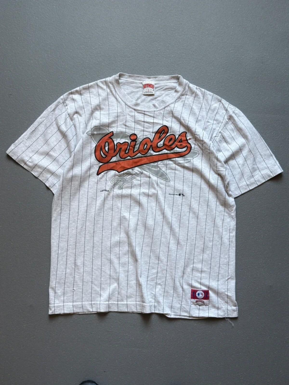 Orioles Vintage 90s Baseball T Shirt Large Single Stitch