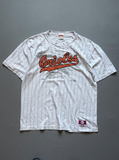 Orioles Vintage 90s Baseball T Shirt Large Single Stitch