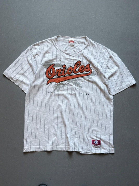 Orioles Vintage 90s Baseball T Shirt Large Single Stitch