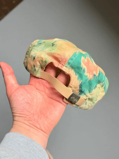 Vintage Camo Print 80s SnapBack Cap