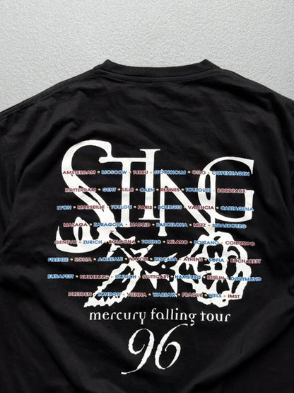 Sting 1996 Band Music Tour T Shirt XL