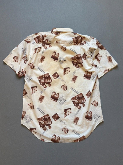 Vintage 80s Photo Print Shirt XL