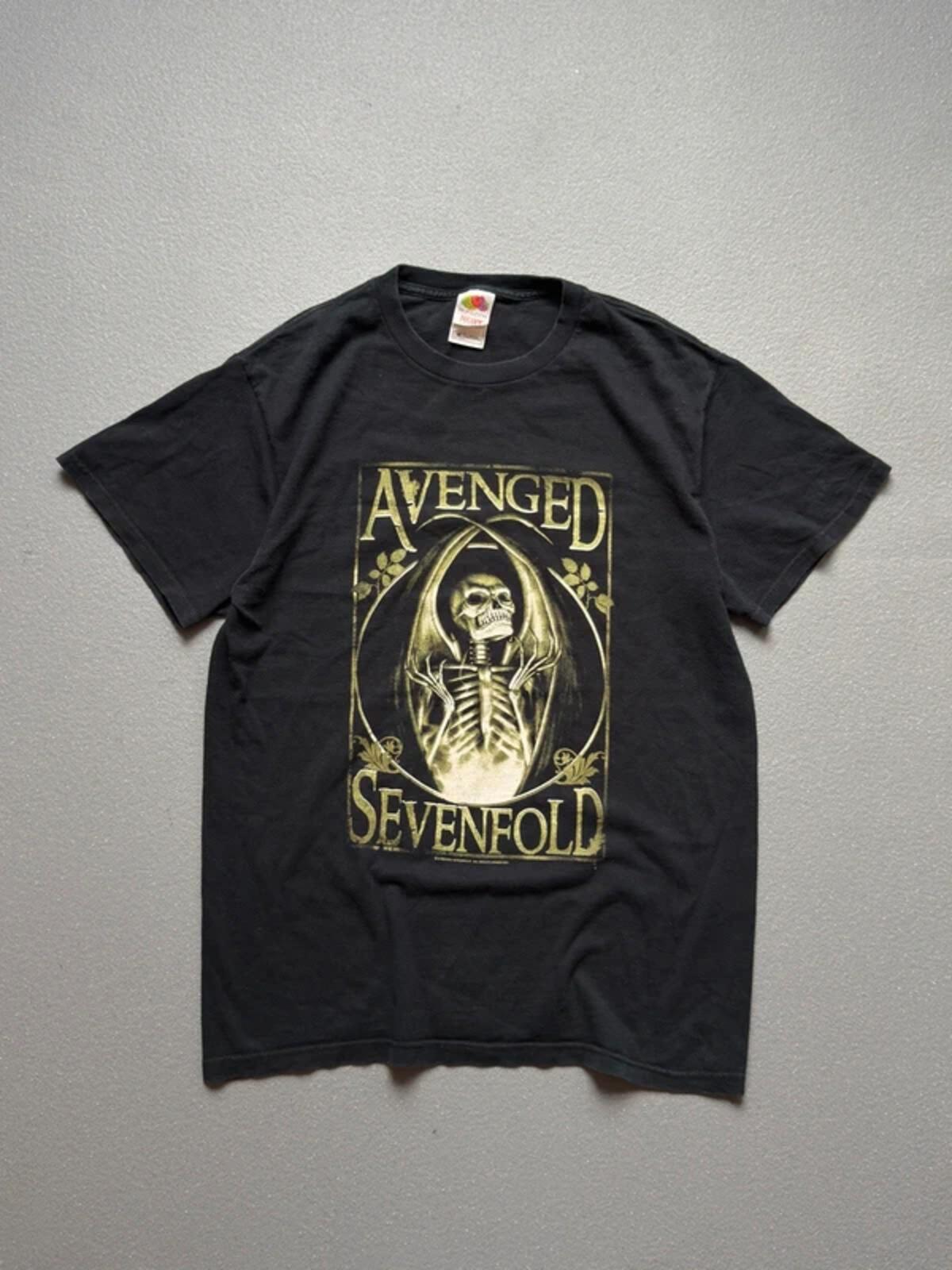 Avenged Sevenfold Vintage Band T Shirt Medium