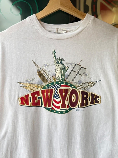 Vintage New York City T Shirt 90s XL