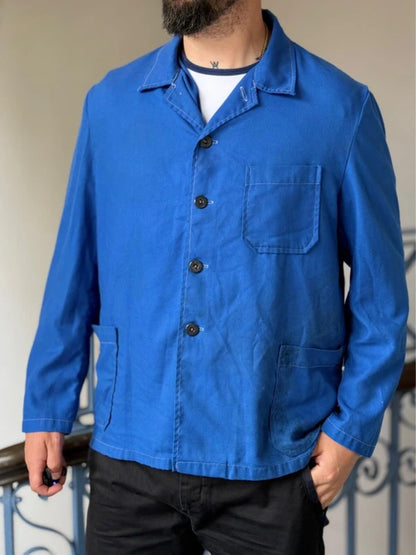 Vintage Euro Blue Chore Jacket XL
