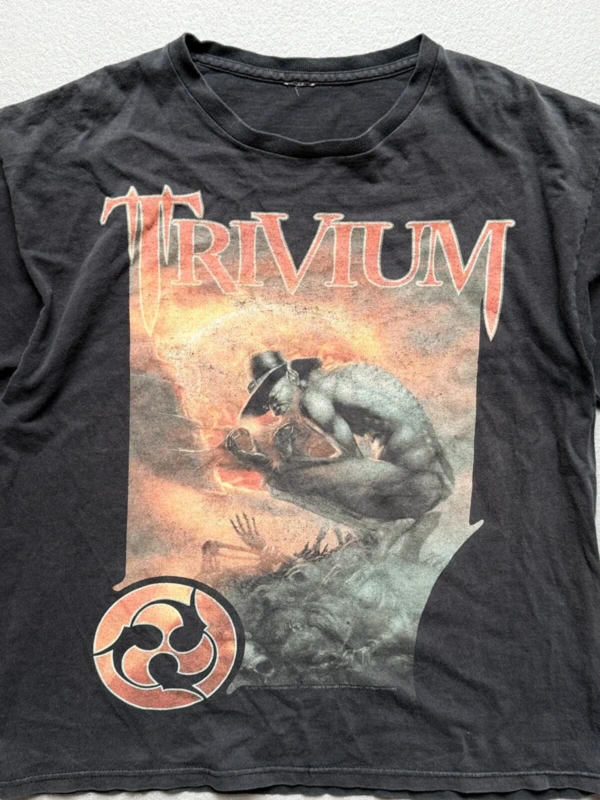 Trivium Vintage 2003 Band T Shirt Large Rare