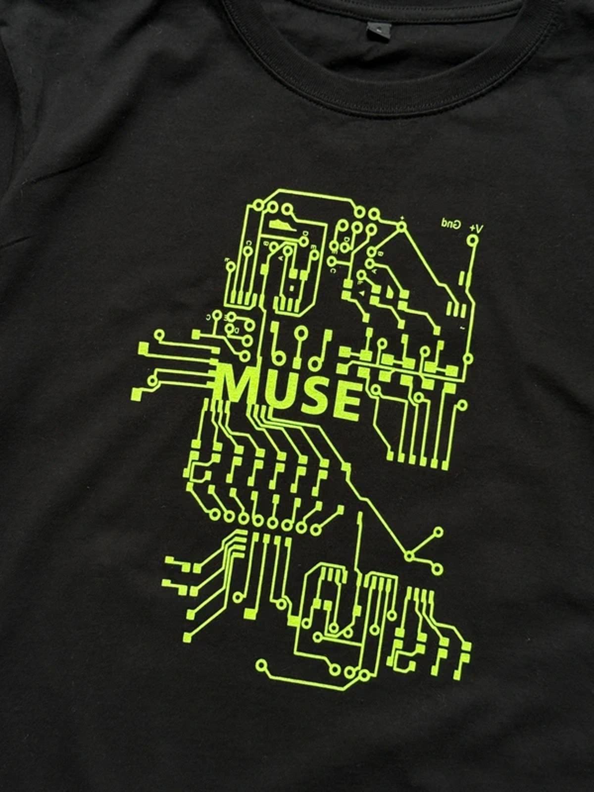 Muse 2008 Band T Shirt Large