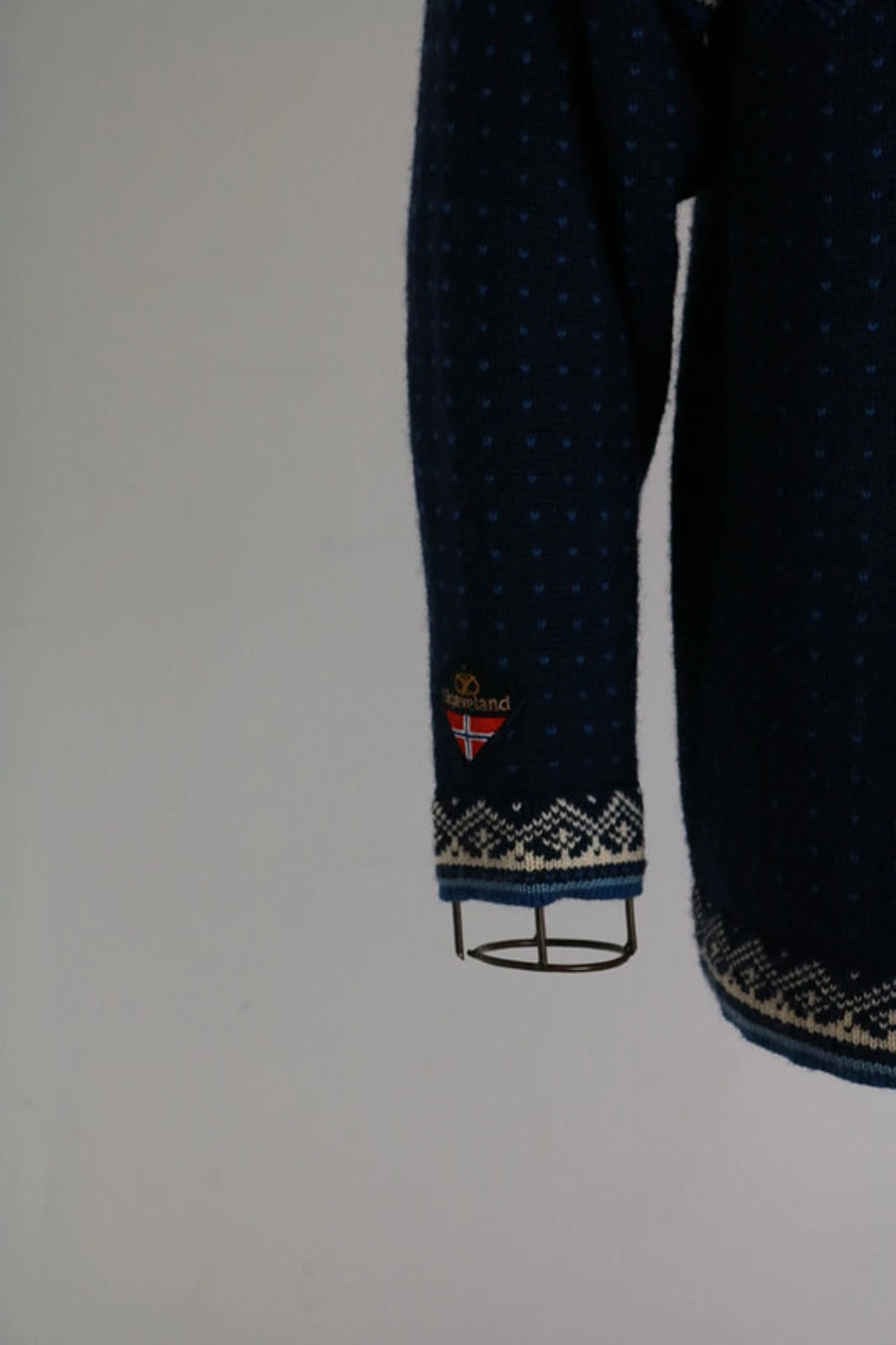 Norway Traditional Zip Cardigan Vintage Large Ladies