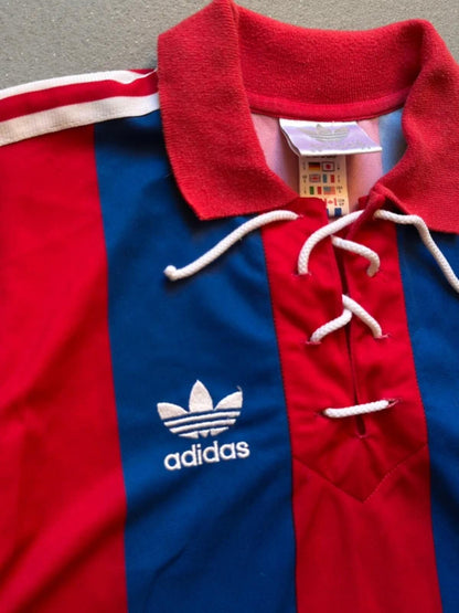 Vintage Adidas Football Template Shirt Bayern Munich Medium