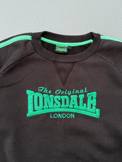 Lonsdale Y2K Spellout Sweatshirt Large