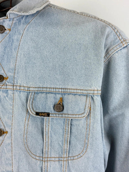 Lee 80s Stonewash Denim Rider Jacket Medium
