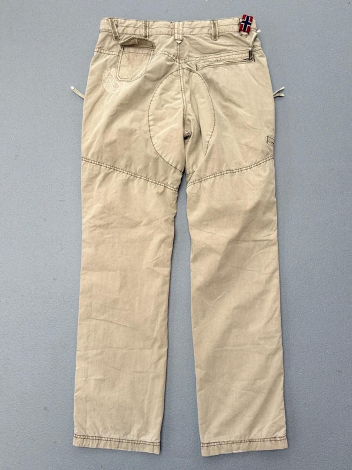 Napapijri Khaki Cargo Trousers 34”
