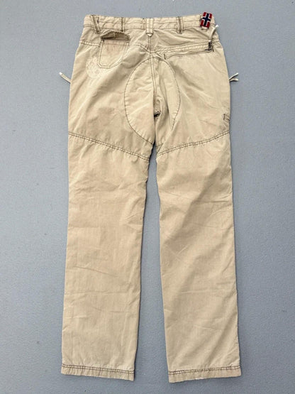 Napapijri Khaki Cargo Trousers 34”