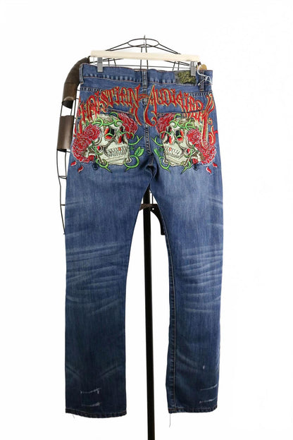 Christian Audigier Jeans 34 Y2K