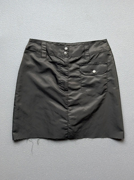 MTV 90s Nylon Rave Mini Skirt 28” / Size 8