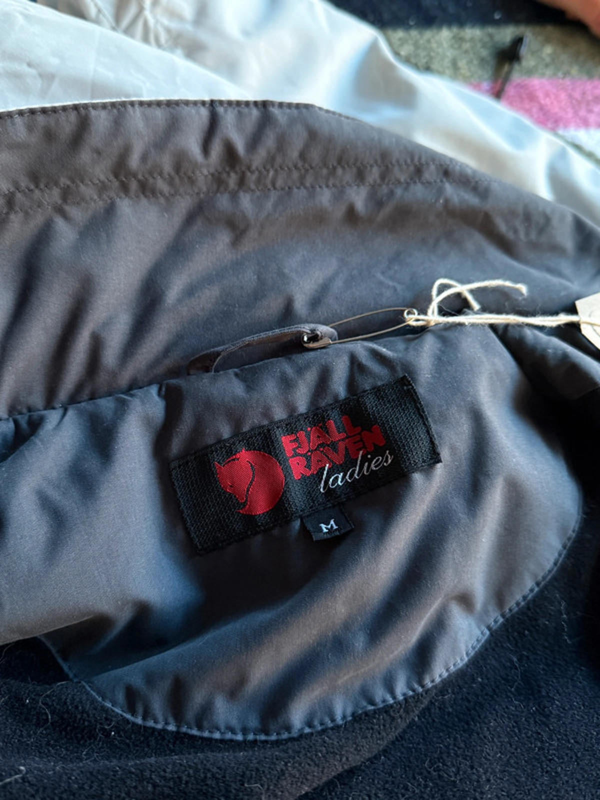 Fjallraven Ladies Fleece Lined Parka Raincoat Medium