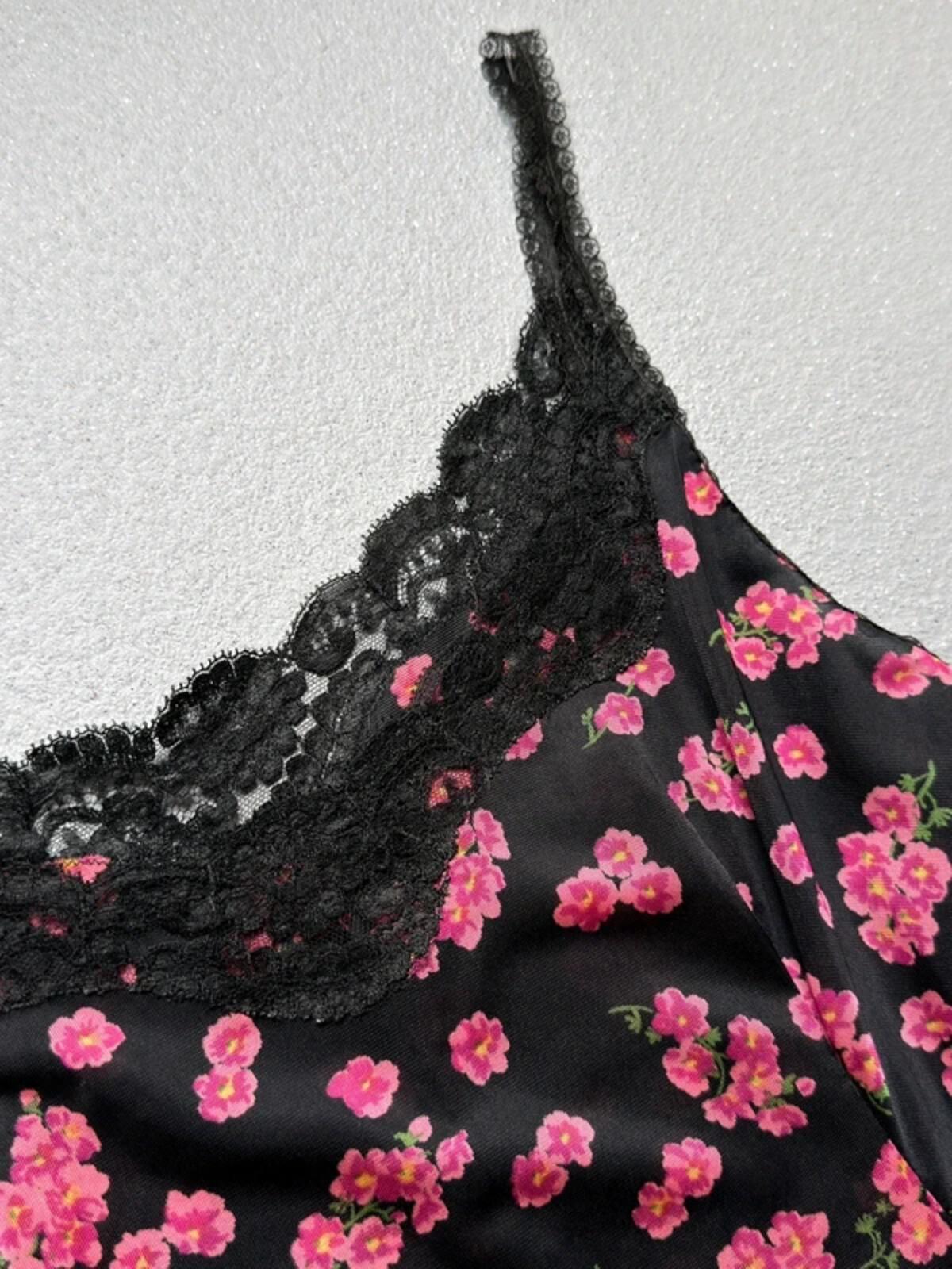Y2K Floral Slip Dress Small 8/10