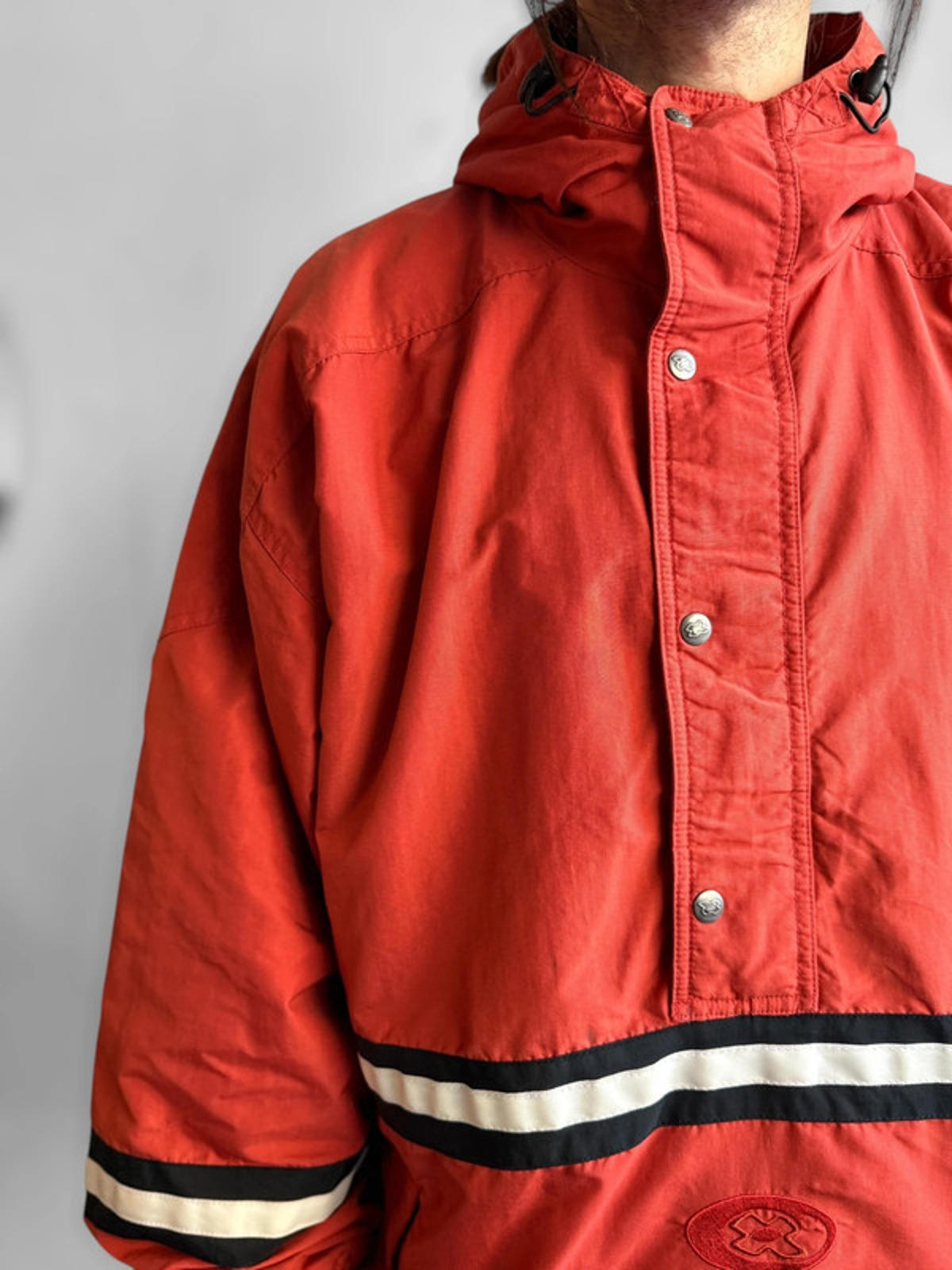 Y2K Pullover Ski Streetwear Smock Jacket XXL