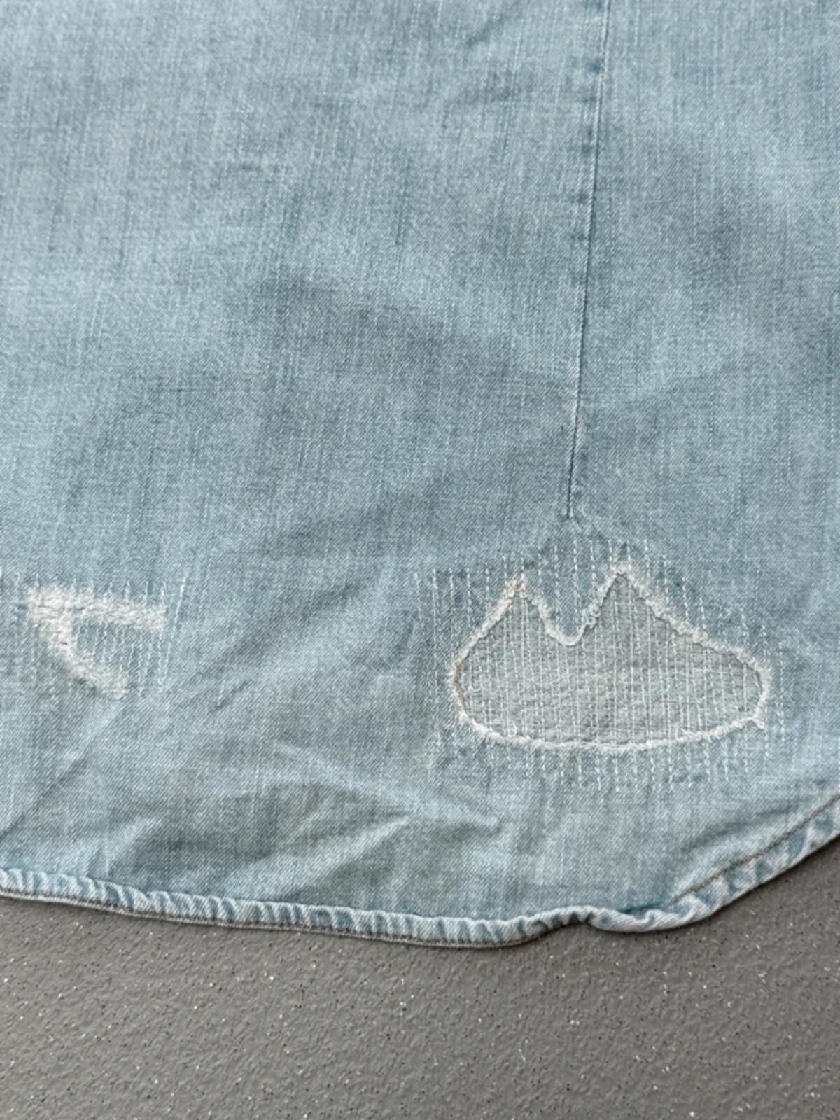 G-Star Raw Restored Denim Shirt Small