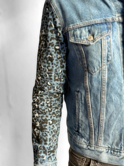 Levi’s Western Custom Painted Denim Jacket Medium