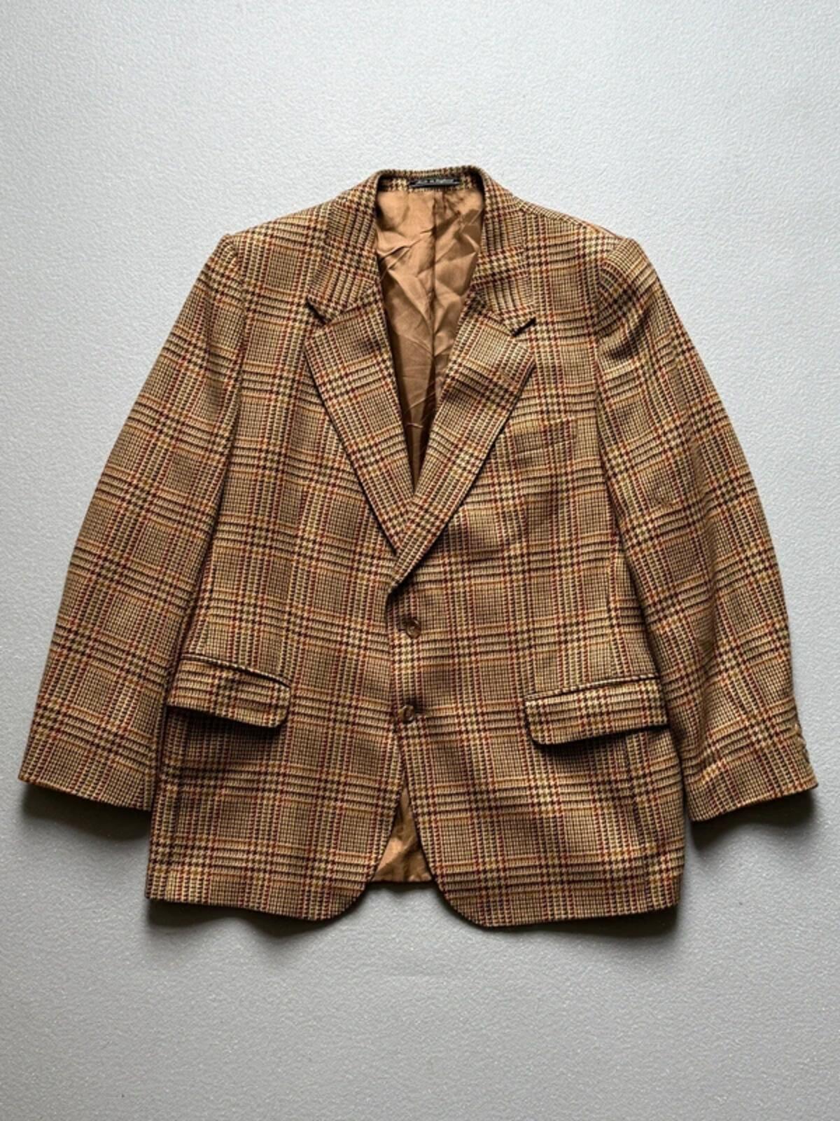 Cashmere Vintage Tweed Jacket 46” Made in England