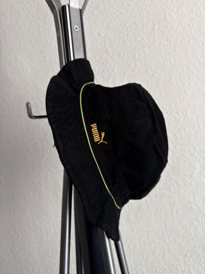 Y2K Puma Black Bucket Hat Small / Medium