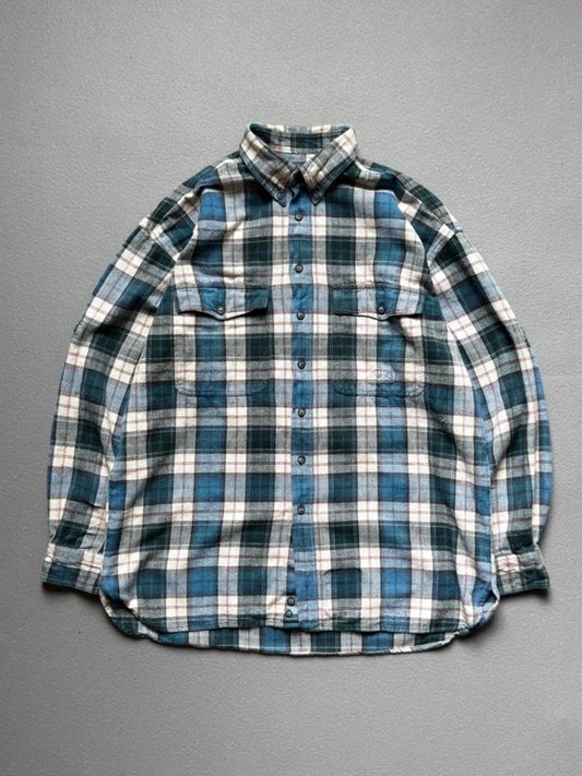Camel Trophy Vintage 90s Flannel Shirt XL