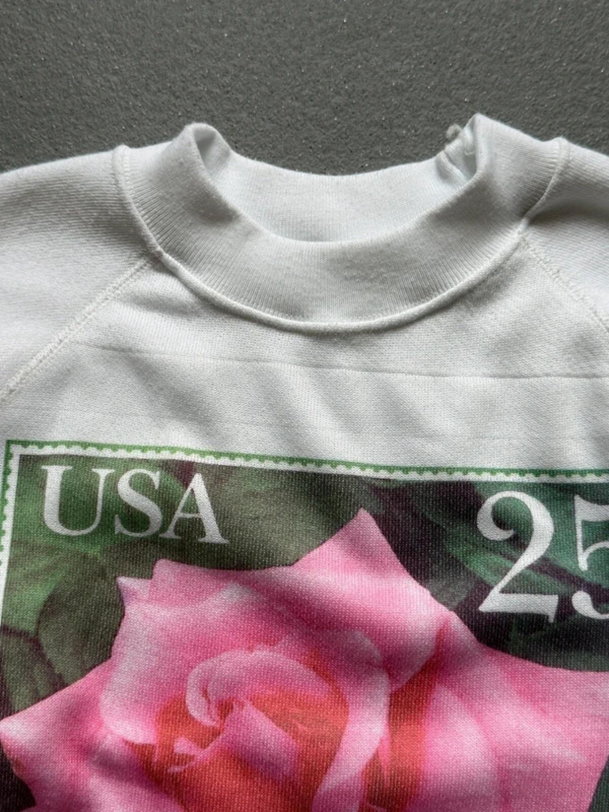 80s US Postal Service Stamp Sweatshirt Medium