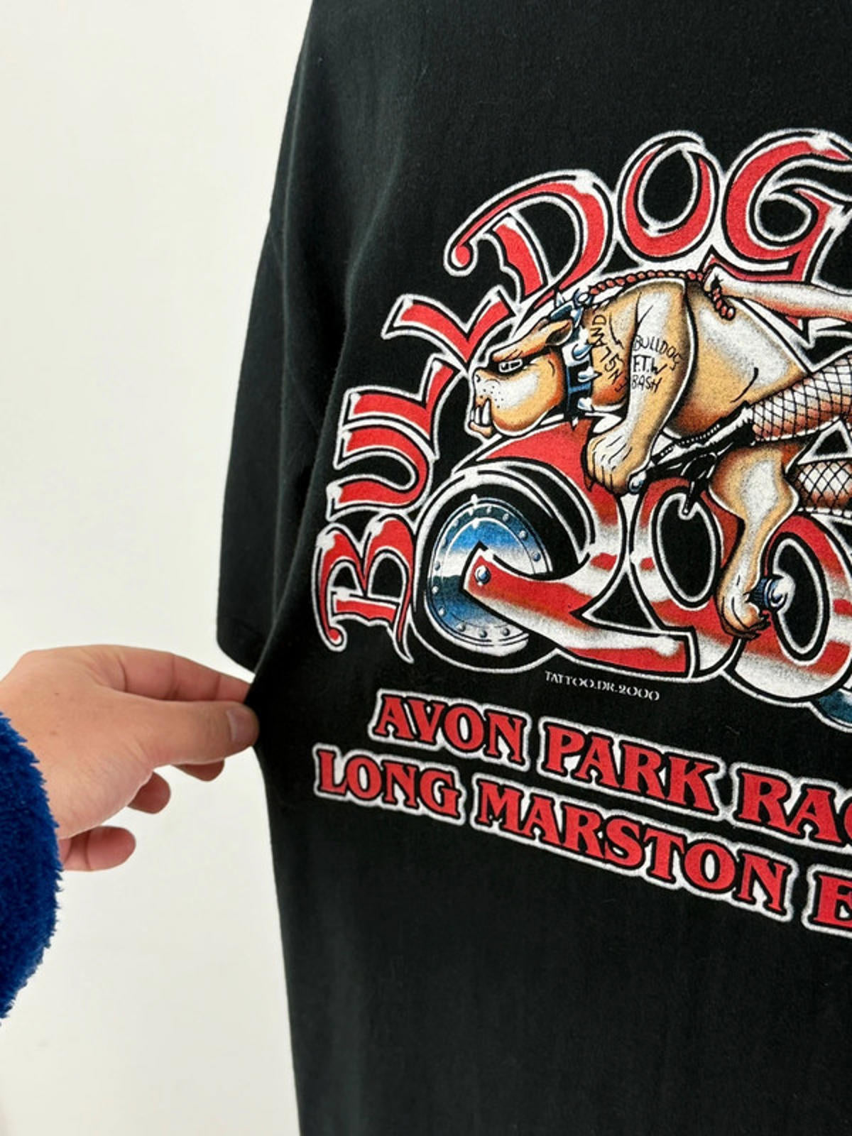 Y2K Tattoo Motorcycle Festival T Shirt Large