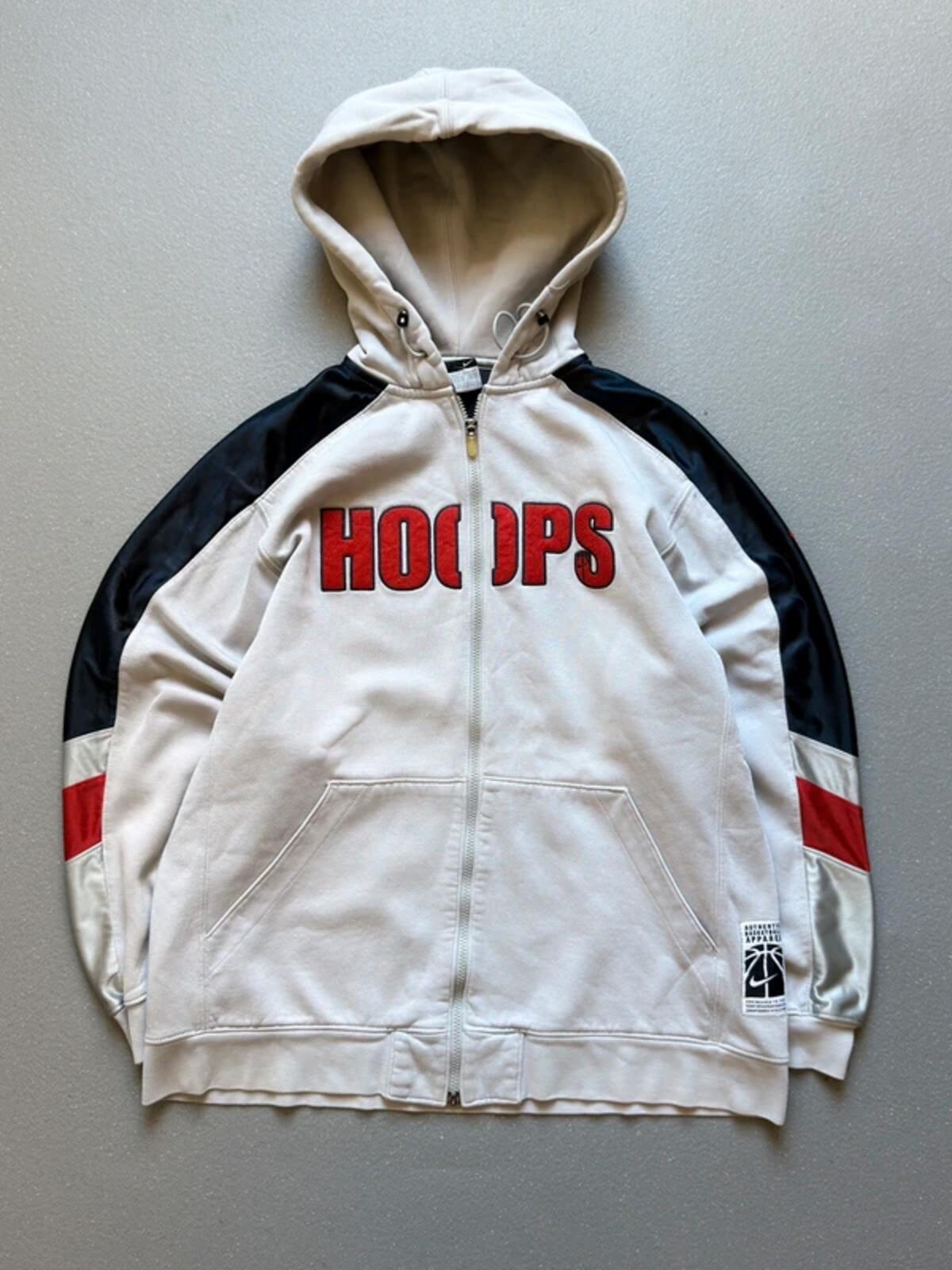 Nike Hoops 90s Basketball Zip Hoodie Baggy Fit