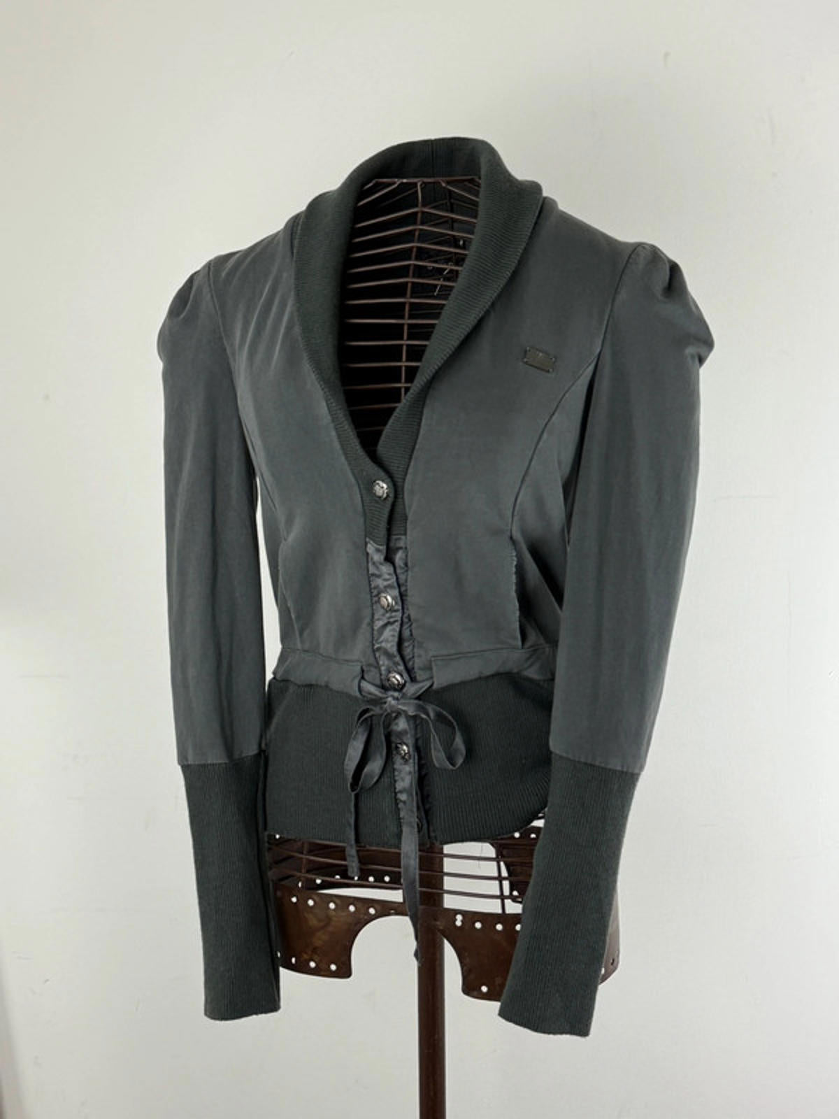 Gaudi Y2K Sweatshirt Cardigan Large