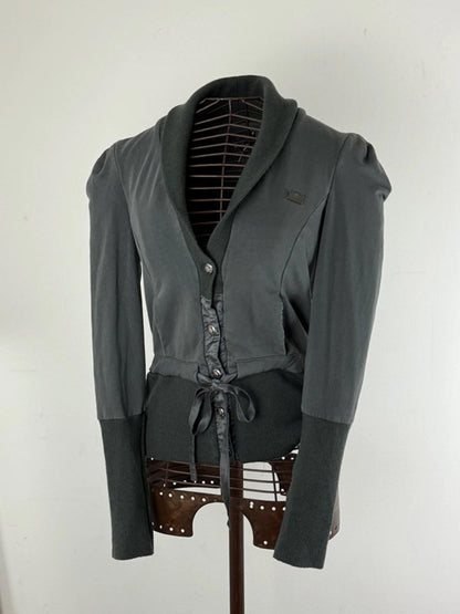 Gaudi Y2K Sweatshirt Cardigan Large