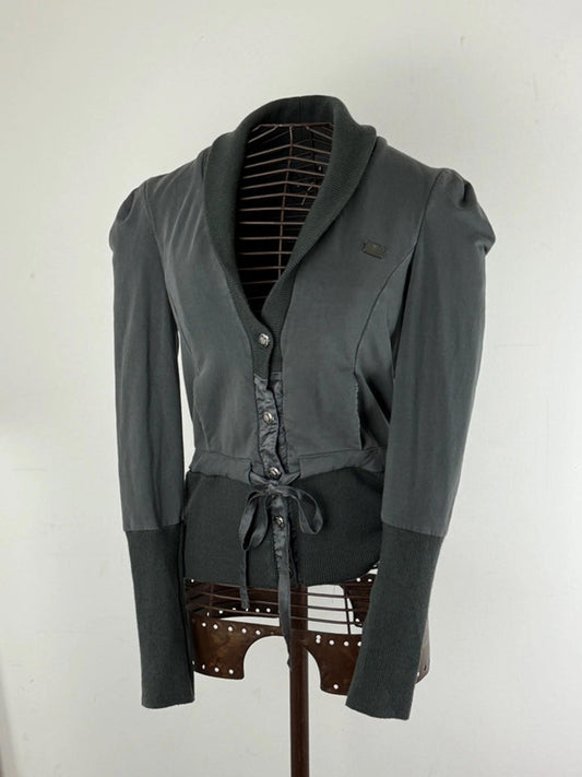 Gaudi Y2K Sweatshirt Cardigan Large